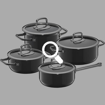 WMF 퓨전테크 컴팩트 블랙 4종 세트
